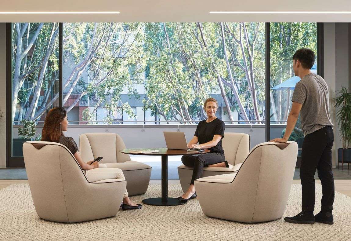 sustainable hybrid workplace design