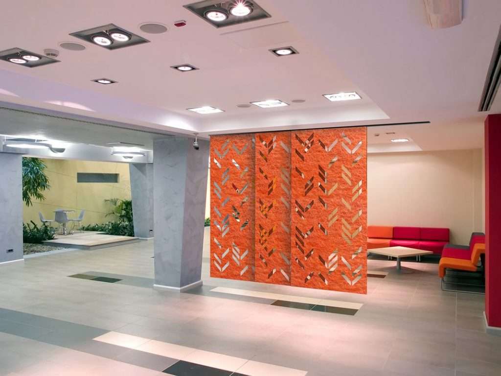 break room acoustic dividers
