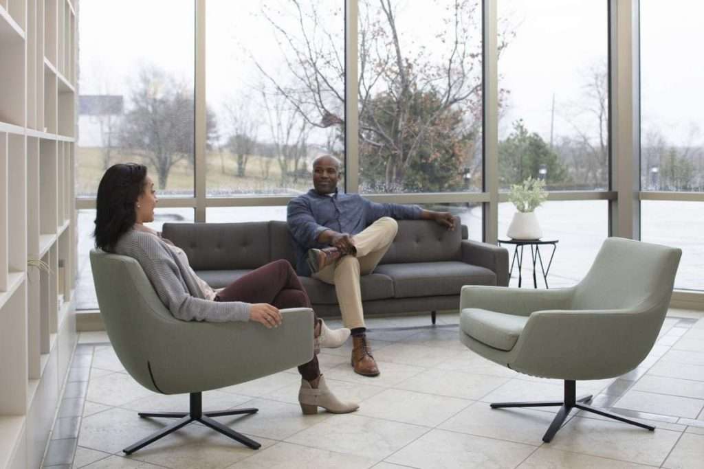 post-Covid workspace office furniture design ideas