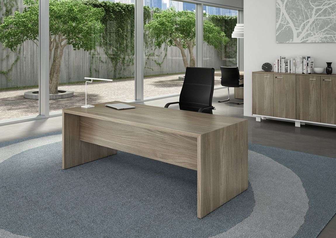 office desk and modern workstation