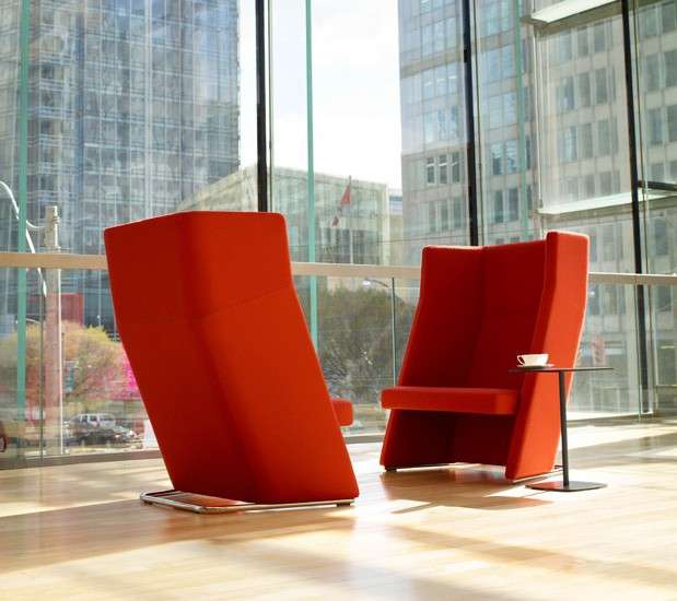 Collaborative office seating by StrongProject