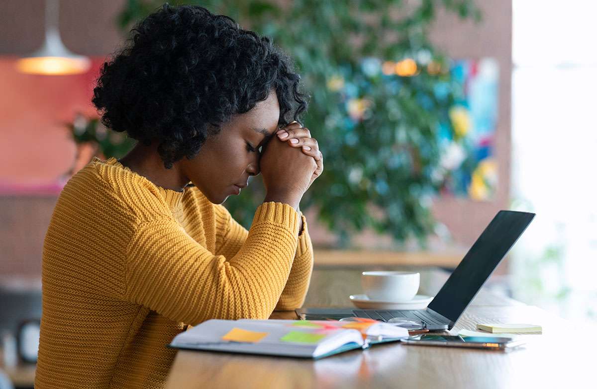 remote work distress