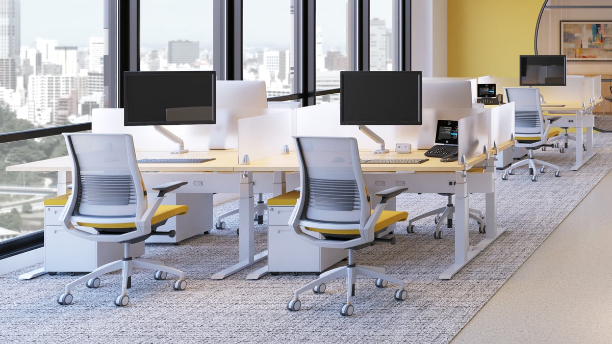 modern call center furniture
